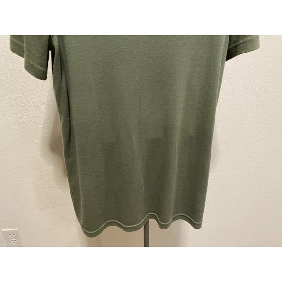 Jaclynn Smith Sport Womens Size Large Top Olive Color Short Sleeve - Picture 11 of 11